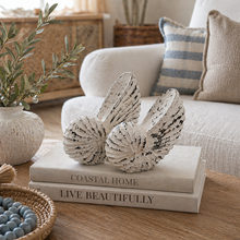 Elara Coastal Shell Sculpture Set