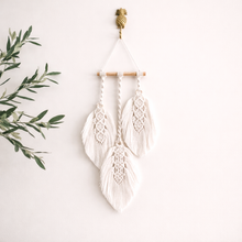 Isla Feather Macrame Wall Hanging