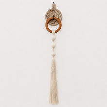 Evara Hoop and Cotton Wall Hanging Tassel
