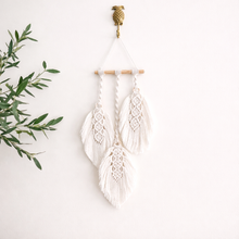 Isla Feather Macrame Wall Hanging