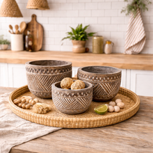 Zuri Tribal Bowl Set of 3