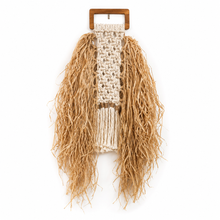 Makai Macrame and Raffia Wall Hanging