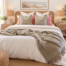 Maylie Linen Cotton Throw