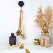 Wooden Bead & Jute Garland